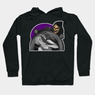 Skull death on halloween Hoodie